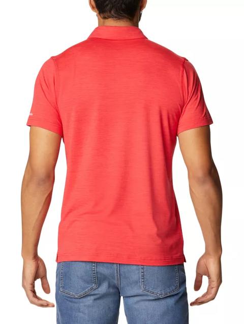 Men's Collegiate Tech Trail™ Polo - Ohio State OS - Intense Red