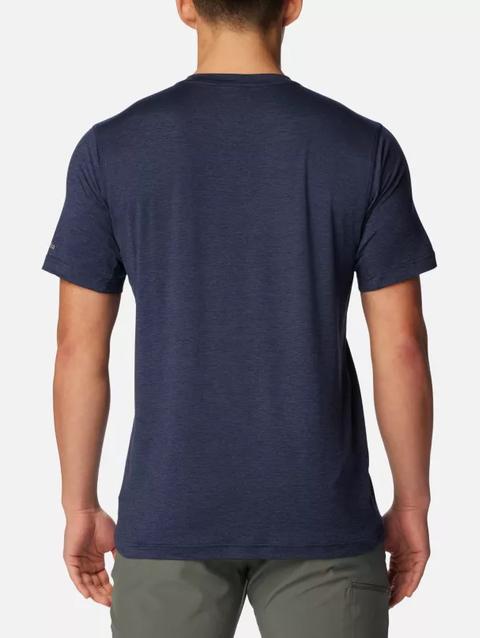 Men's Collegiate Tech Trail™ Short Sleeve Shirt -  West Virginia WV - Collegiate Navy